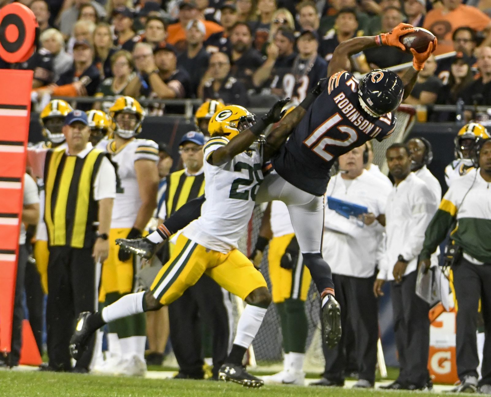 Packers 10, Bears 3